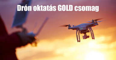 Gold csomag: 2x2 órás drón tanfolyam Gold csomag: 2x2 órás drón oktatás