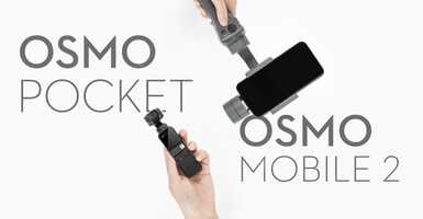 DJI Osmo Pocket vs. DJI Osmo Mobile 2 összehasonlítás