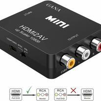 HDMI to RCA 1080P HDMI to 3RCA CVBS AV Composite Converter Video Audio Adapter