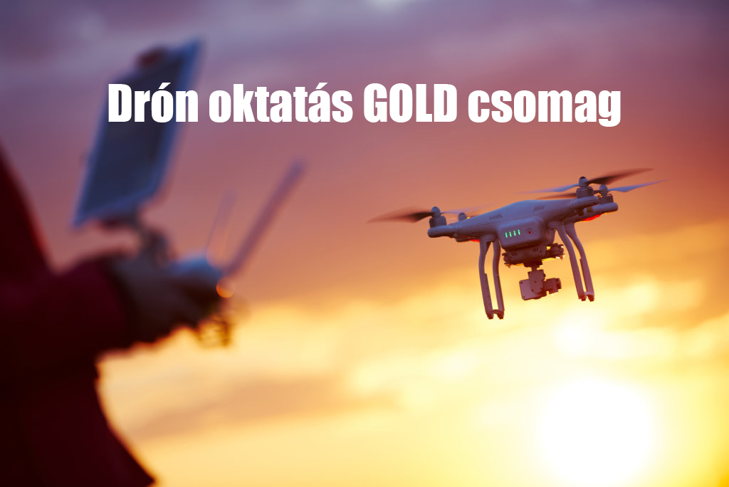 Gold csomag: 2x2 órás drón oktatás